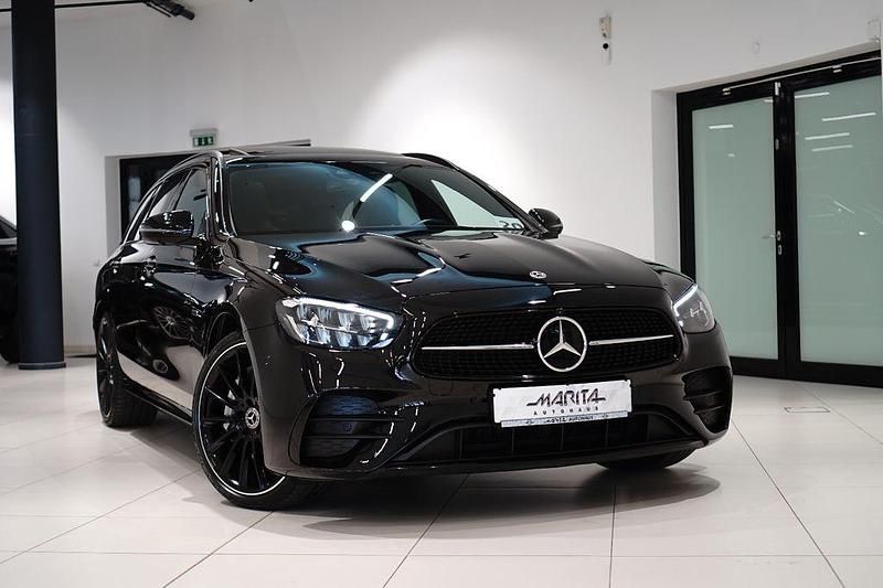 Schwarz Gebraucht 2023 Mercedes E400 AMG Limousine | 54.449 € (Teuer) - Bild 1/4