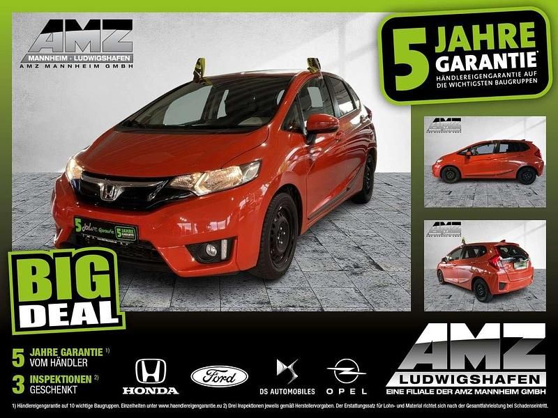 Sunset orange ii Gebraucht 2015 Honda Jazz Elegance Kleinwagen | 11.990 € (Etwas zu teuer) - Bild 1/4