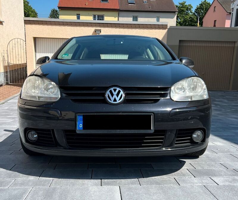 Schwarz Gebraucht 2007 VW Golf V Limousine | 2.200 € (Guter Preis) - Bild 1/4