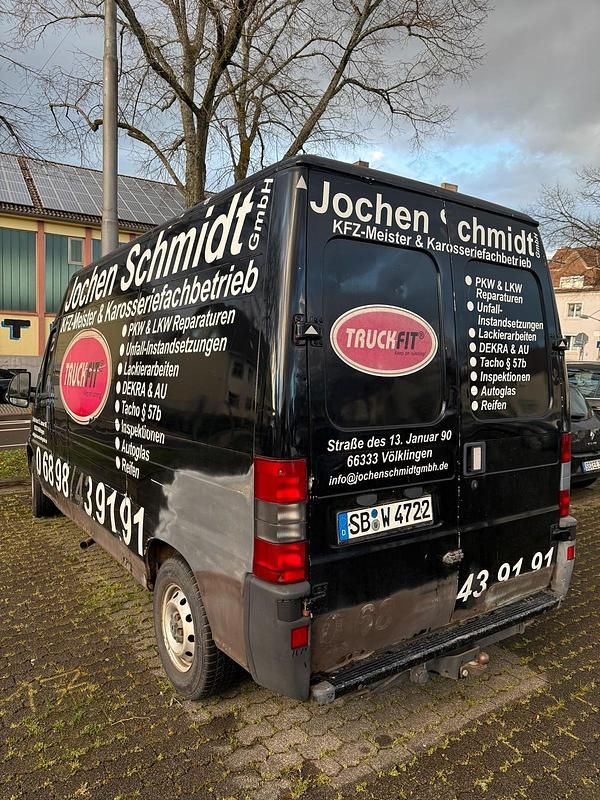 Gebraucht Fiat Ducato 128 PS (94 kW) 2002 Schwarz Van