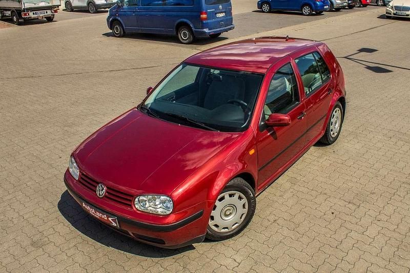 Rot Gebraucht 1998 VW Golf IV Comfortline Limousine | 799 € (Guter Preis) - Bild 1/4