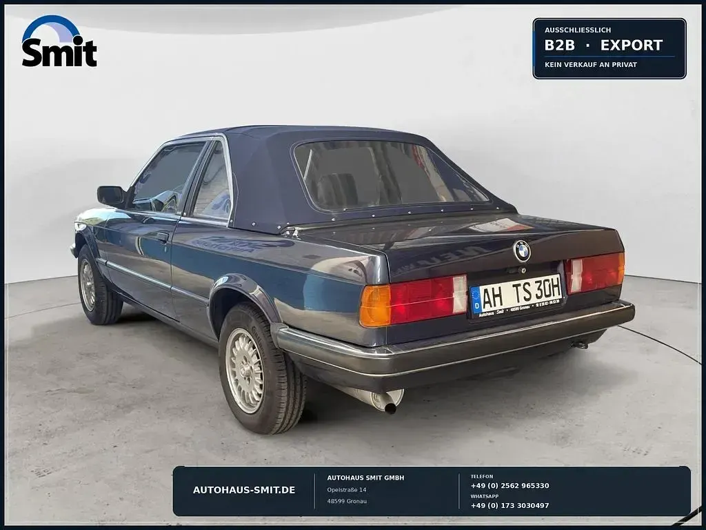 Gebraucht BMW 316 90 PS (66 kW) 1991 Blau Cabrio
