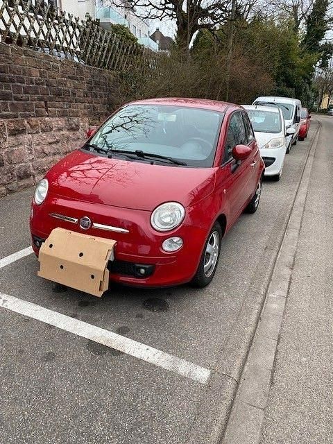 Rot Gebraucht 2007 Fiat 500 Lounge Kleinwagen | 3.800 € (Guter Preis) - Bild 1/4