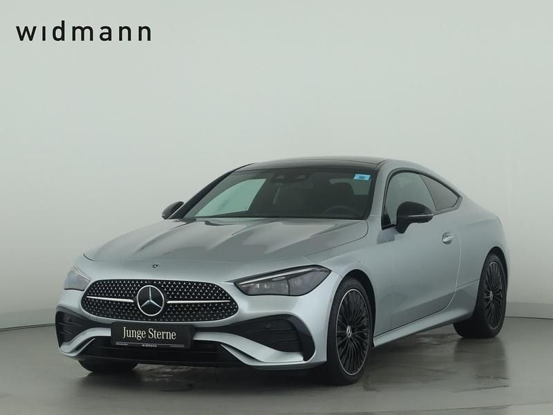 Metalliclack hightechsilber Gebraucht 2025 Mercedes CLE300 AMG Line Premium Plus Coupé | 57.850 € (Fairer Preis) - Bild 1/4