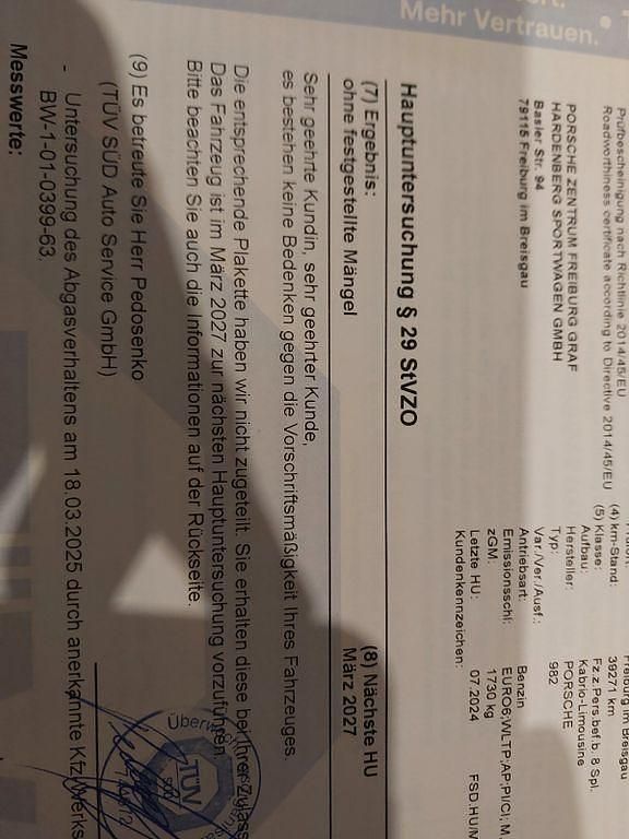 Gebraucht Porsche Boxster GTS 400 PS (294 kW) 2021 Rot Cabrio