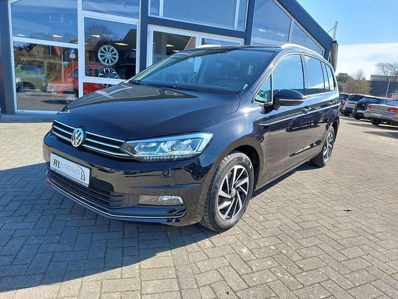 Gebraucht VW Touran Join 150 PS (110 kW) 2019 Schwarz Van / Kleinbus