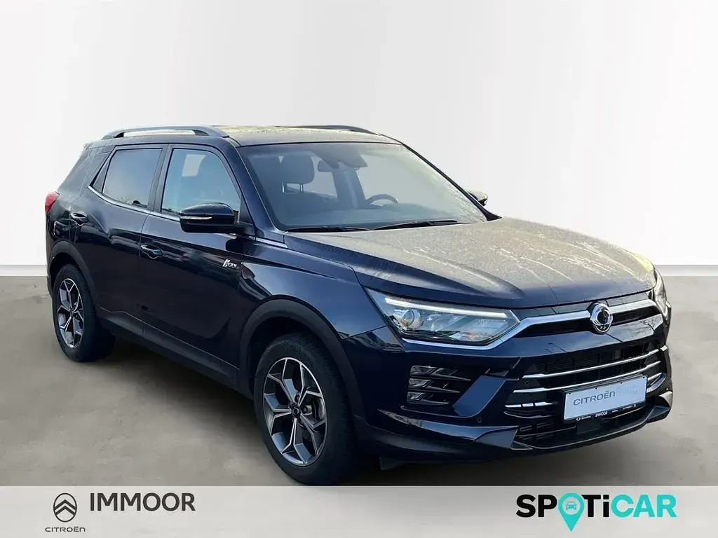 Gebraucht SsangYong Korando Quartz 163 PS (119 kW) 2023 Blau SUV
