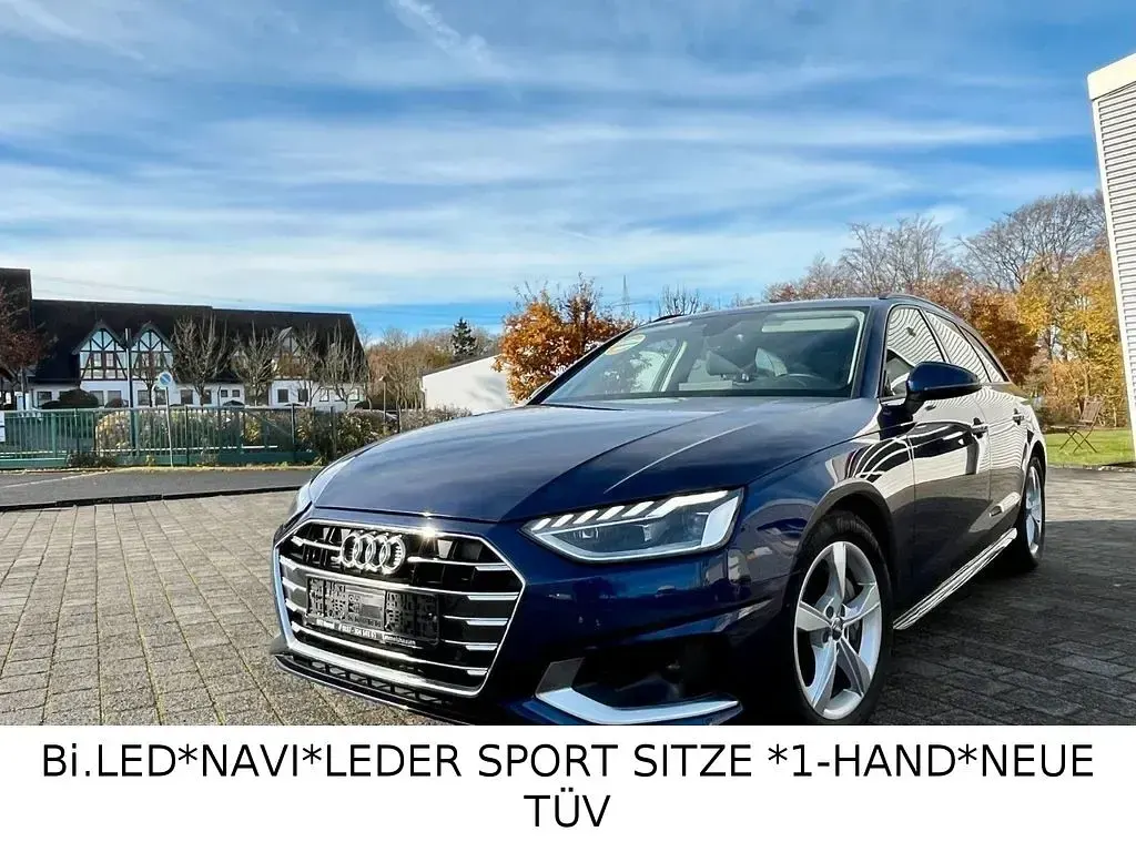 Gebraucht Audi A4 Advanced 190 PS (139 kW) 2020 Blau Kombi
