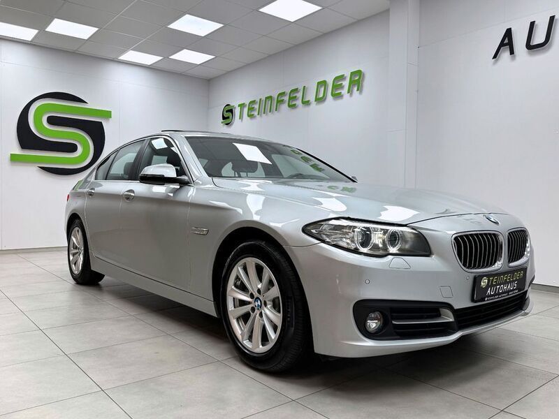 Silber Gebraucht 2014 BMW 520 Limousine | 18.990 € (Teuer) - Bild 1/4