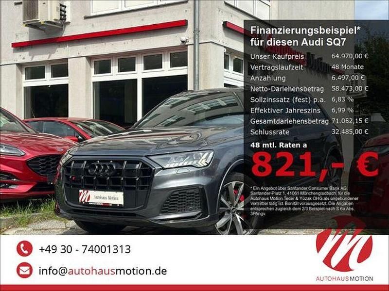 Grau Gebraucht 2020 Audi SQ7 Ambiente SUV | 64.970 € (Fairer Preis) - Bild 1/4