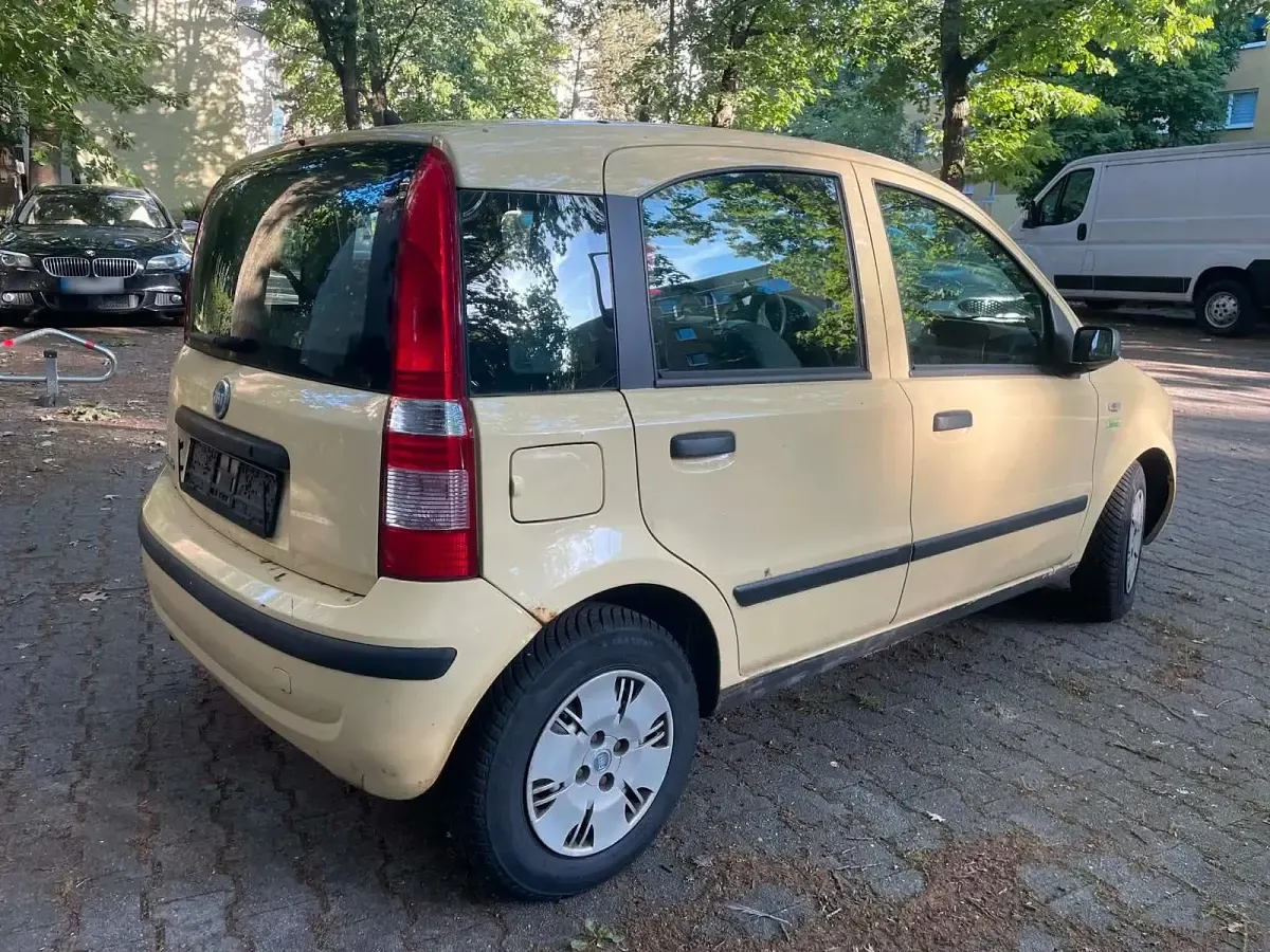Gebraucht Fiat Panda Dynamic 69 PS (50 kW) 2007 Gelb Kleinwagen