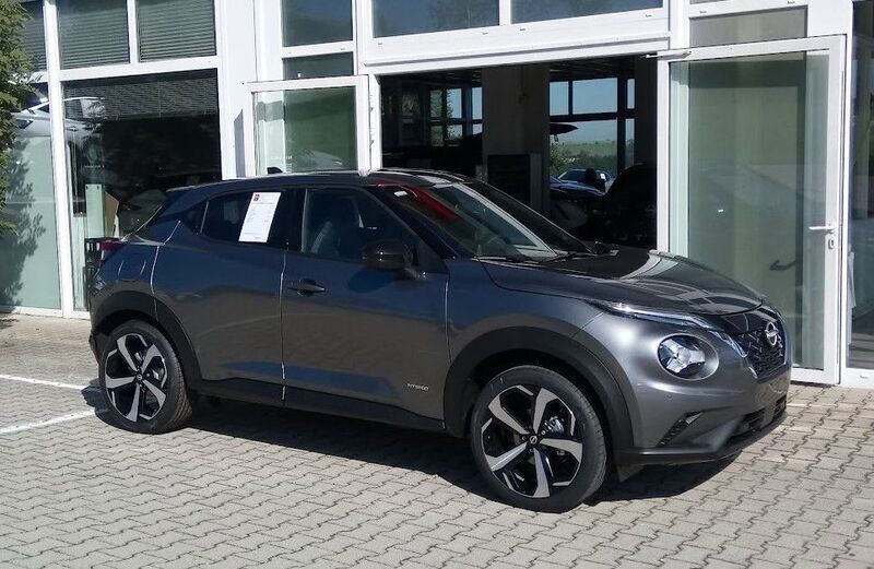 Dark grey metallic Neu 2025 Nissan Juke Tekna SUV | 32.390 € (Etwas zu teuer) - Bild 1/4