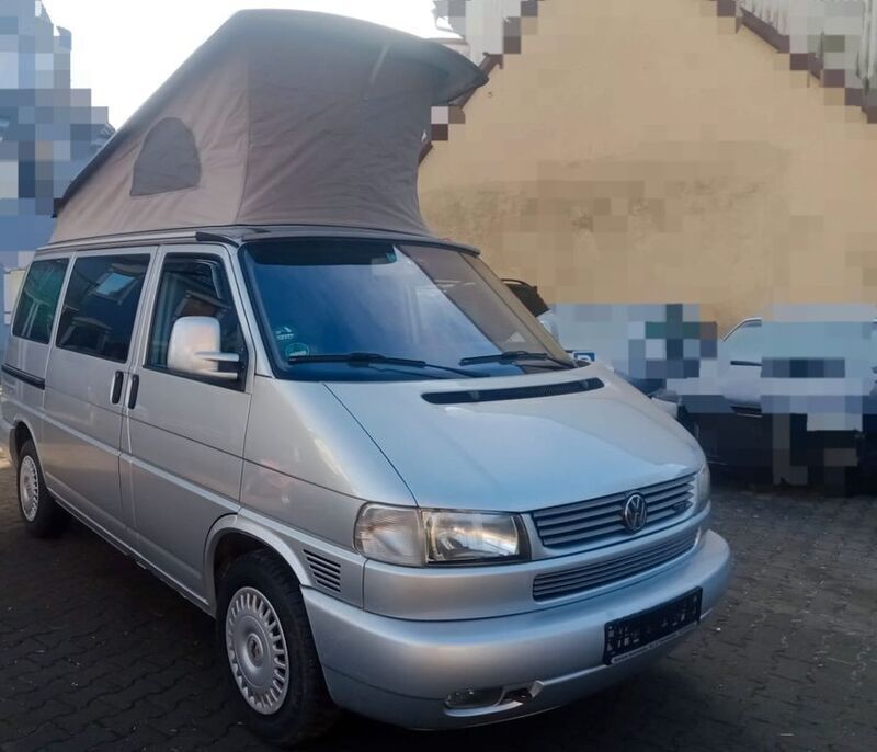 Silber Gebraucht 2001 VW T4 California Van | 21.900 € (Guter Preis) - Bild 1/4