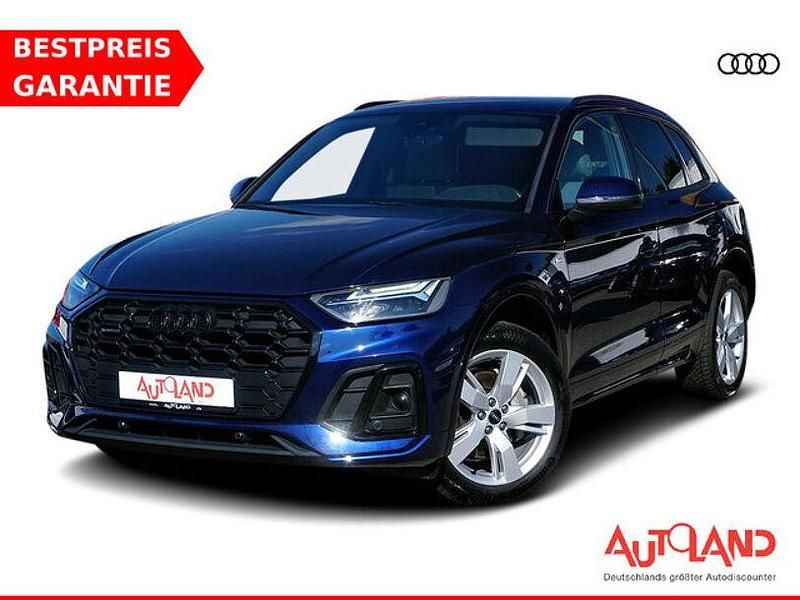 Navarrablaumet. (metallic) Gebraucht 2023 Audi Q5 S-Line SUV | 39.890 € (Guter Preis) - Bild 1/4