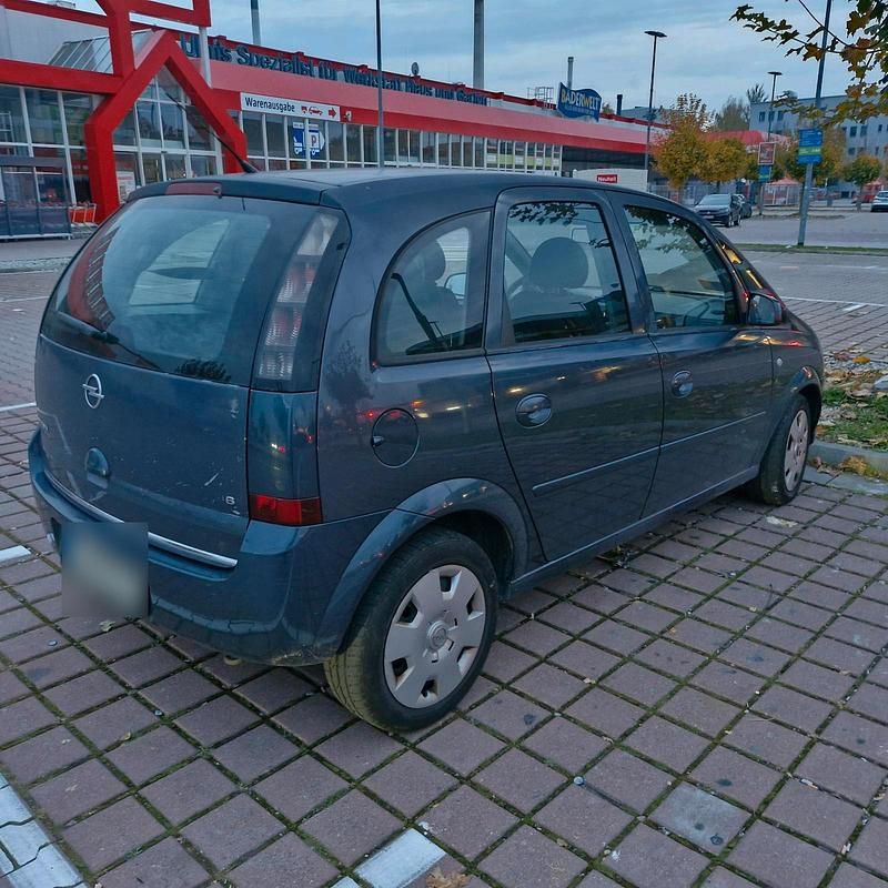 Grau Gebraucht 2006 Opel Meriva Van / Kleinbus | 999 € (Superpreis) - Bild 1/4