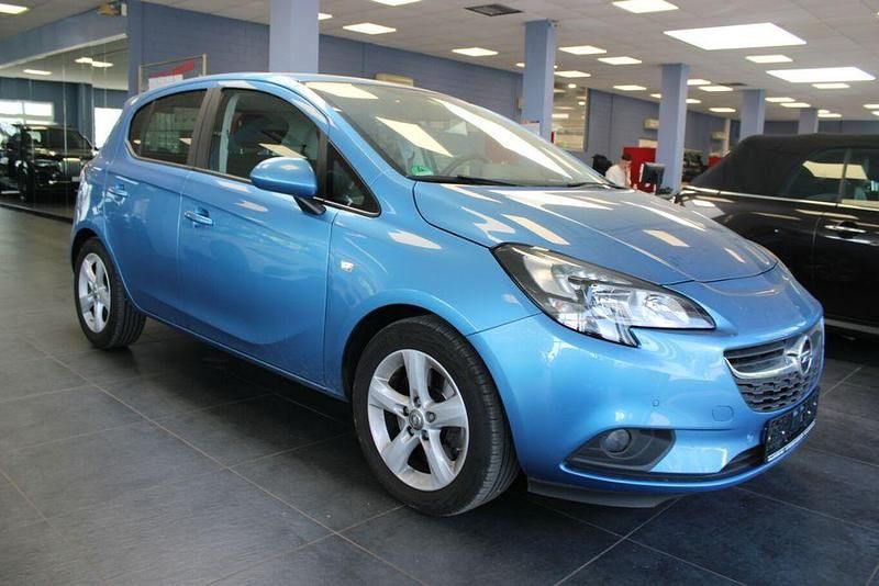 Blau Gebraucht 2019 Opel Corsa Color Edition Limousine | 12.980 € (Fairer Preis) - Bild 1/4