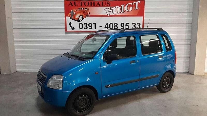 Gebraucht Suzuki Wagon R+ Comfort 76 PS (55 kW) 2001 Blau Van / Kleinbus