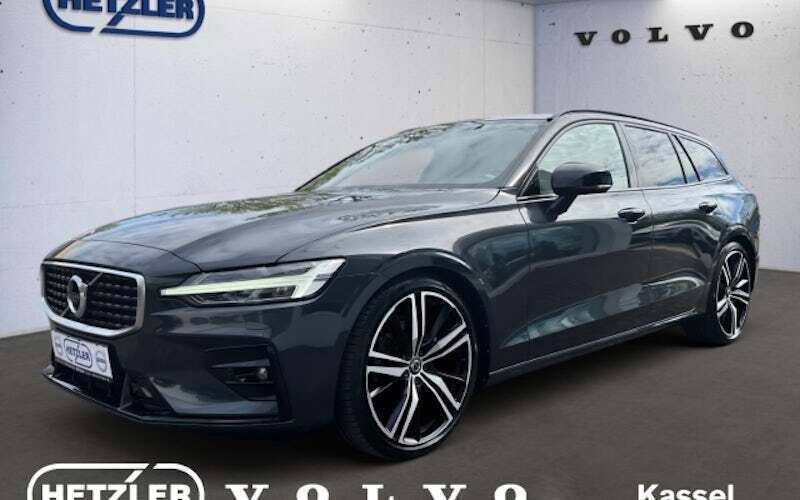 Savile grey / metallic Gebraucht 2020 Volvo V60 R-Design Kombi | 34.850 € (Teuer) - Bild 1/4