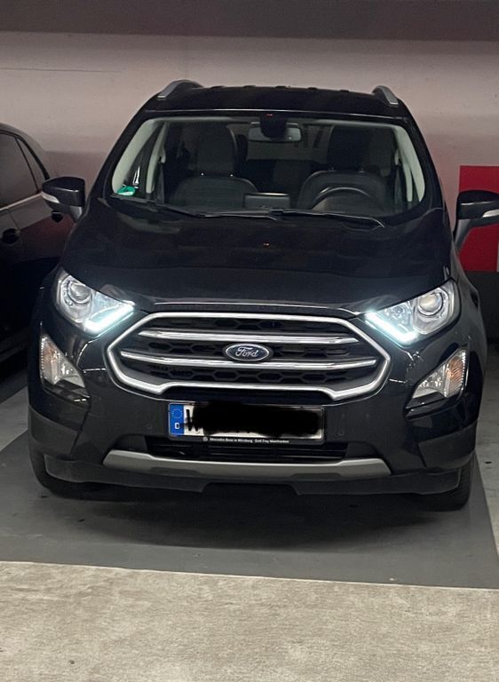 Schwarz Gebraucht 2019 Ford Ecosport Titanium SUV | 15.300 € (Etwas zu teuer) - Bild 1/4