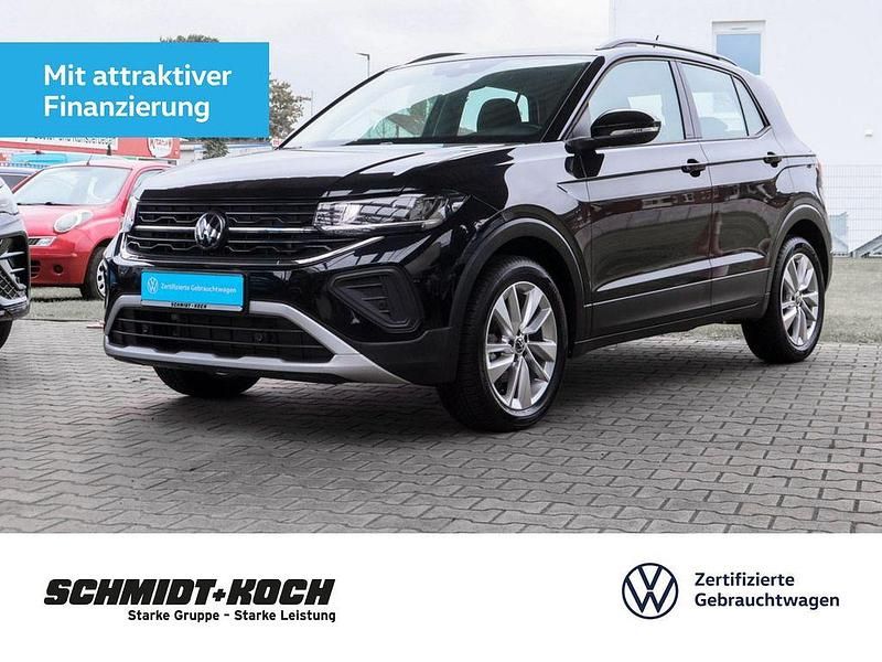 Schwarz Gebraucht 2024 VW T-Cross Life SUV | 25.490 € (Fairer Preis) - Bild 1/4