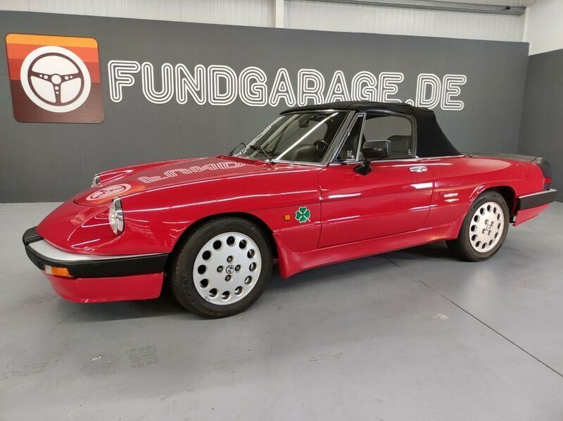 Rot Gebraucht 1988 Alfa Romeo Spider Cabrio | 15.900 € - Bild 1/4