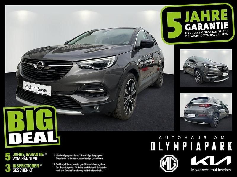 Mondstein grau/e:vulkan grau Gebraucht 2020 Opel Grandland X Ultimate SUV | 18.990 € (Guter Preis) - Bild 1/4