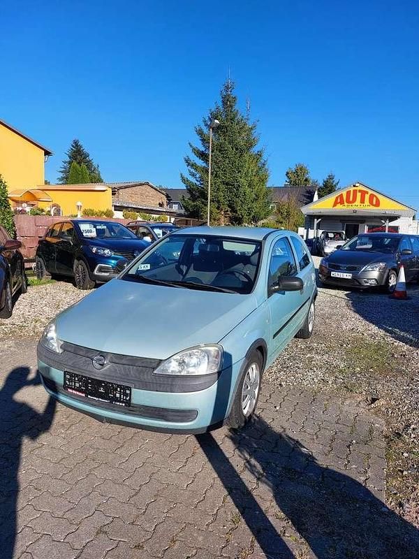 Grün Gebraucht 2001 Opel Corsa Eco Kleinwagen | 1.499 € (Guter Preis) - Bild 1/4