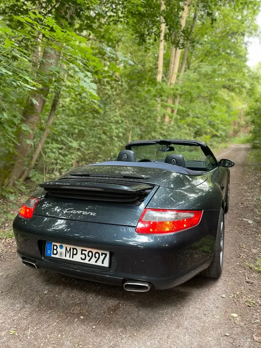 Gebraucht Porsche 997 325 PS (239 kW) 2005 Blau Cabrio
