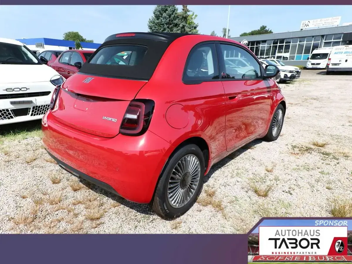 Neu Fiat 500C Icon 65 PS (47 kW) 2026 Passione rot Cabrio