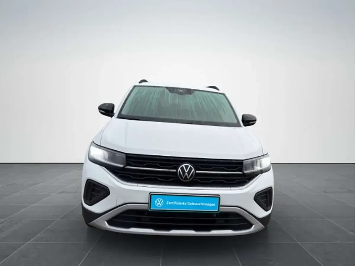 Gebraucht VW T-Cross Goal 95 PS (69 kW) 2025 Weiß SUV