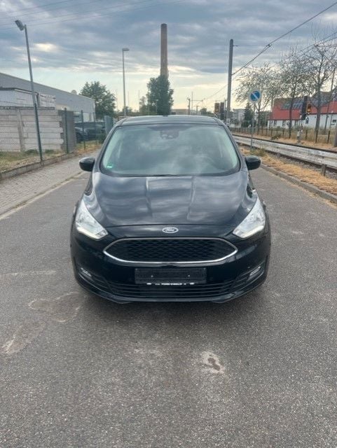 Schwarz Gebraucht 2018 Ford C-MAX Titanium Van / Kleinbus | 12.250 € (Fairer Preis) - Bild 1/4