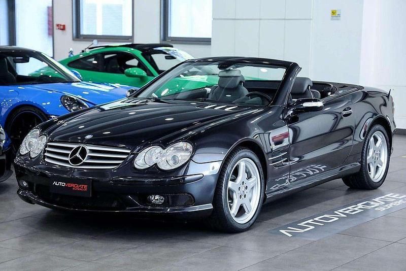 Blau Gebraucht 2005 Mercedes SL55 AMG AMG Cabrio | 67.000 € - Bild 1/4