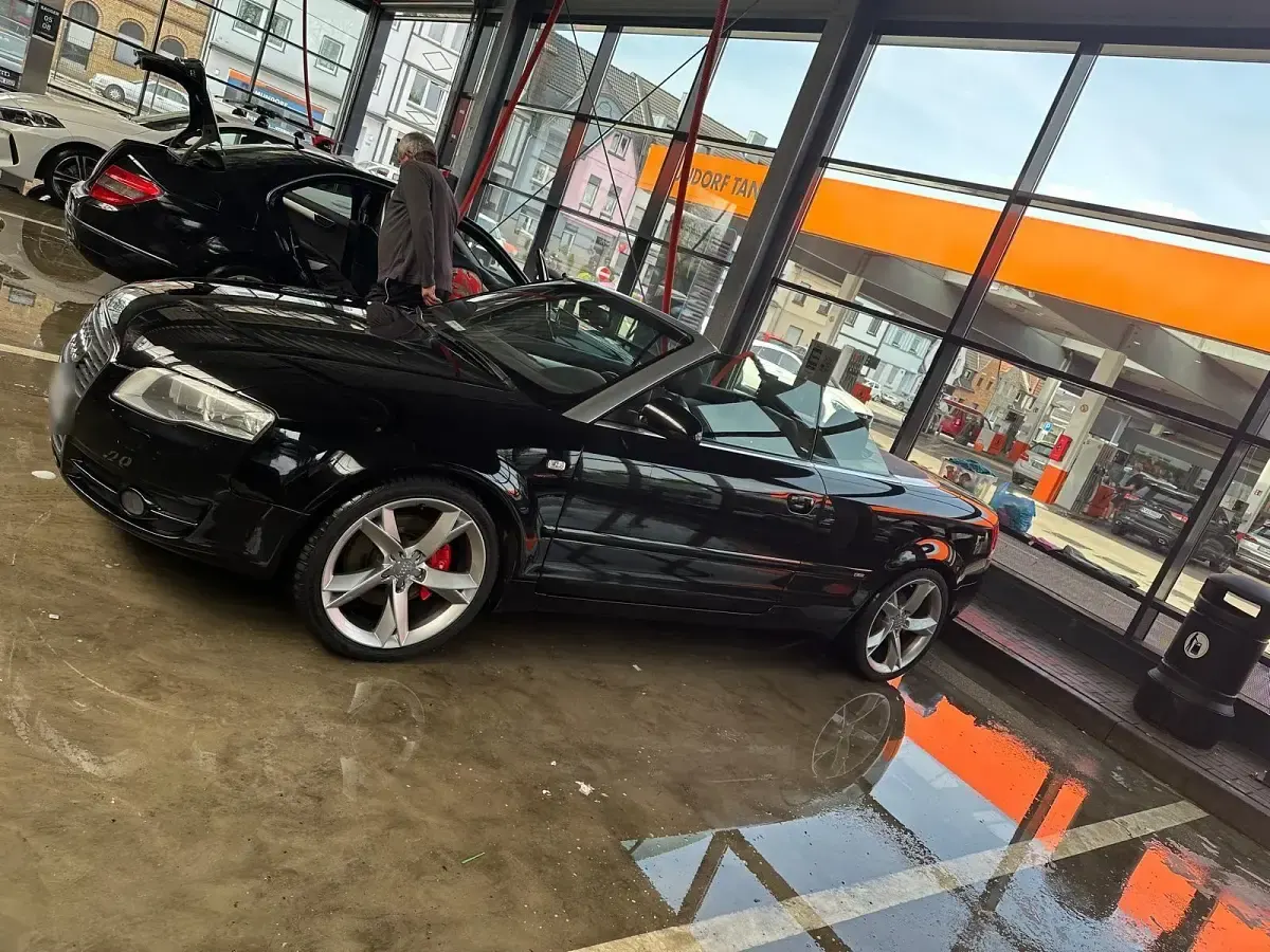 Gebraucht Audi A4 Cabriolet S-Line 179 PS (131 kW) 2008 Schwarz Cabrio