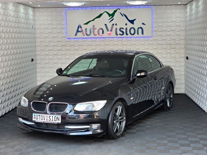 Schwarz Gebraucht 2012 BMW 320 Cabriolet Comfort Edition Cabrio | 14.950 € (Fairer Preis) - Bild 1/4