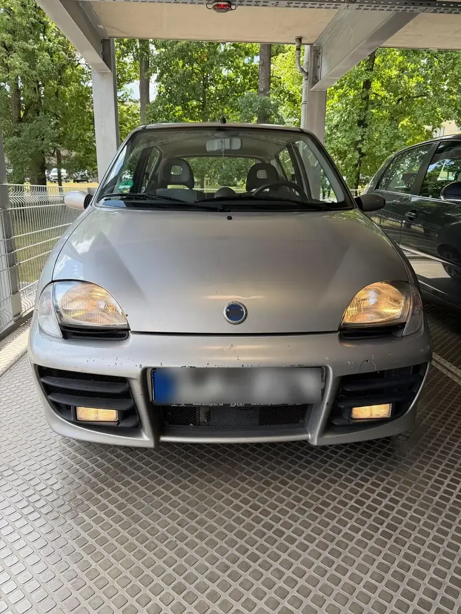 Gebraucht Fiat Seicento 54 PS (39 kW) 2002 Silber Kleinwagen