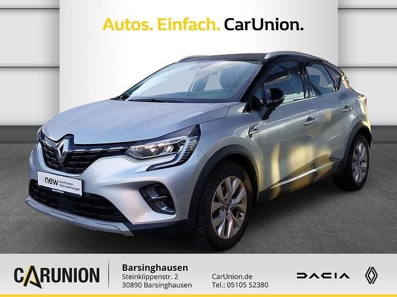 Silber/schwarz Gebraucht 2021 Renault Captur Intens SUV | 17.975 € (Guter Preis) - Bild 1/4
