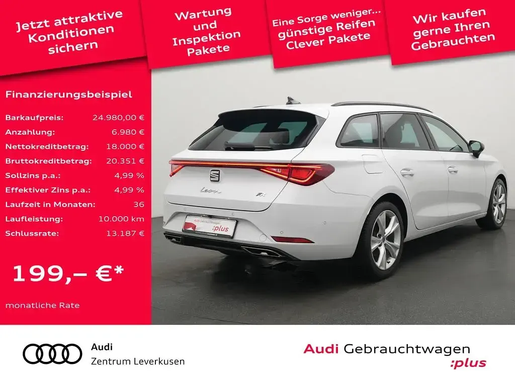 Gebraucht Seat Leon ST FR 150 PS (110 kW) 2025 Nevada weiss Kombi