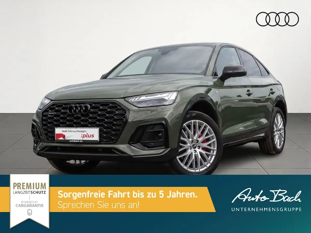 Gebraucht Audi Q5 Sportback Edition .1 299 PS (219 kW) 2022 Distriktgrün metallic SUV