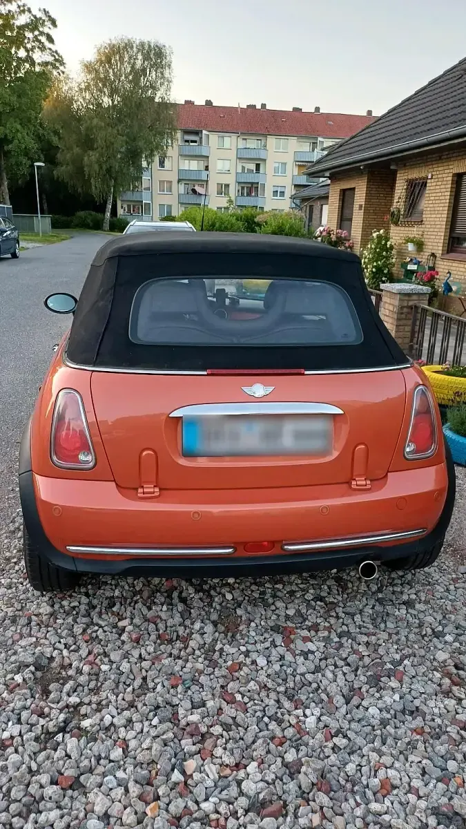 Gebraucht Mini Cooper Cabriolet 90 PS (66 kW) 2005 Orange Cabrio