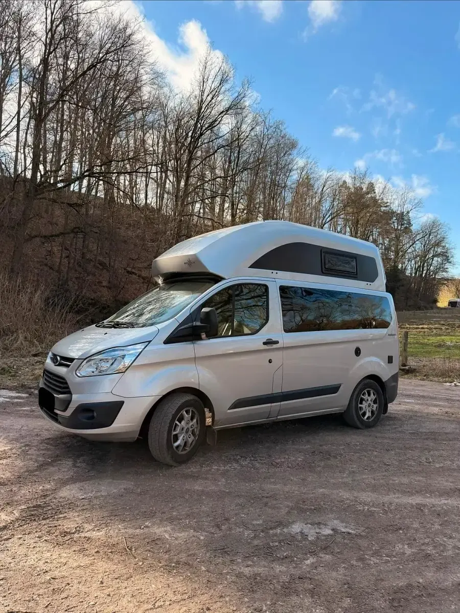 Gebraucht Ford Transit Nugget 154 PS (113 kW) 2014 Silber Van / Kleinbus