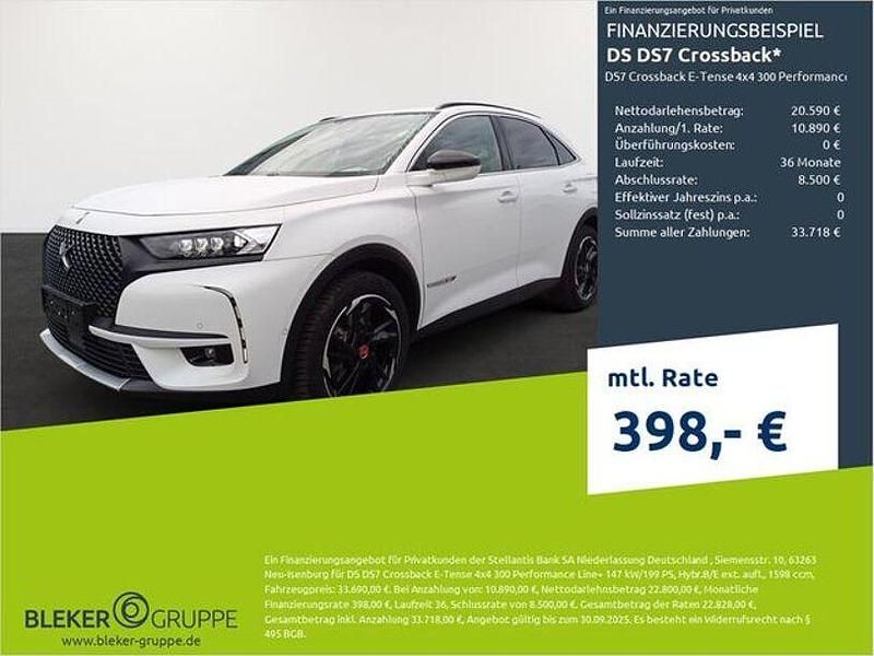 Weiss Gebraucht 2022 DS Automobiles DS7 Crossback SUV | 28.680 € (Fairer Preis) - Bild 1/3