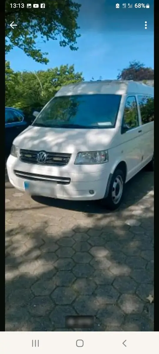 Usata VW Transporter 132 CV (97 kW) 2005 Bianco Furgone