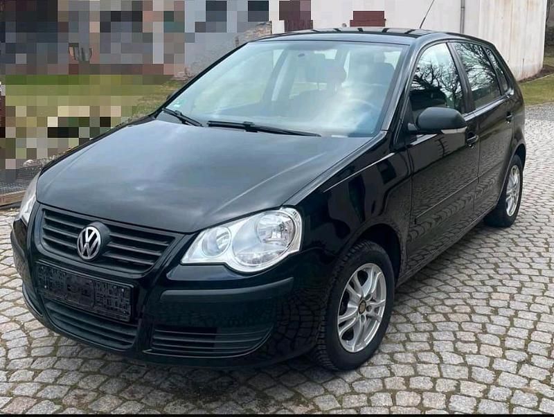 Gebraucht VW Polo 69 PS (50 kW) 2008 Schwarz Kleinwagen