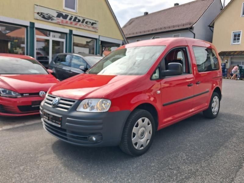 Rot Gebraucht 2010 VW Caddy Team Van / Kleinbus | 7.480 € (Fairer Preis) - Bild 1/4
