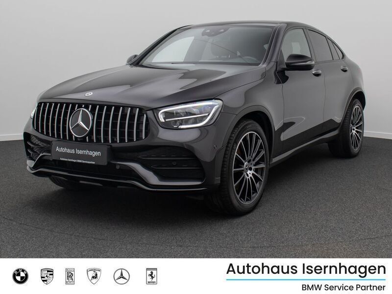 Olivgruen braun Gebraucht 2020 Mercedes GLC400d AMG line Limousine | 49.499 € (Etwas zu teuer) - Bild 1/4
