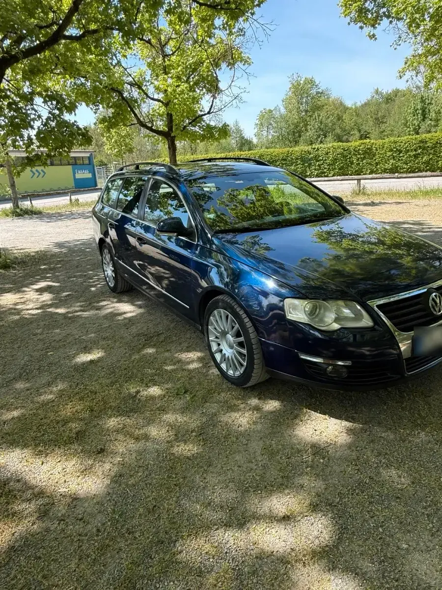 Second-hand VW Passat 140 CP (102 kW) 2008 Albastru Break