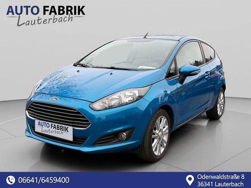 Gebraucht Ford Fiesta Trend 65 PS (47 kW) 2013 Blau Limousine
