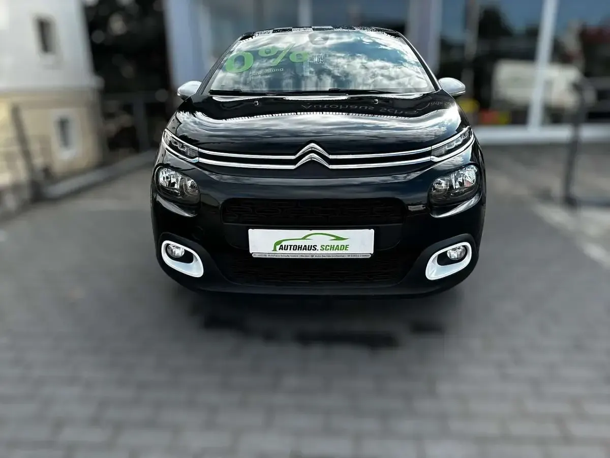 Gebraucht Citroën C3 Feel 102 PS (75 kW) 2019 Schwarz Kleinwagen