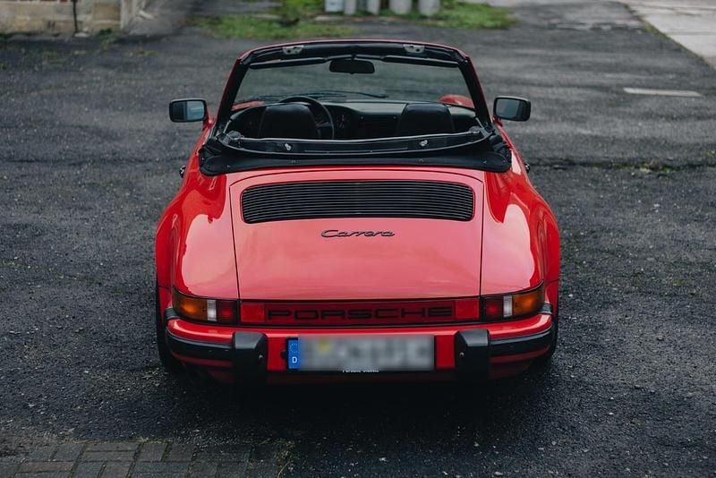 Gebraucht Porsche 911 231 PS (169 kW) 1986 Rot Cabrio