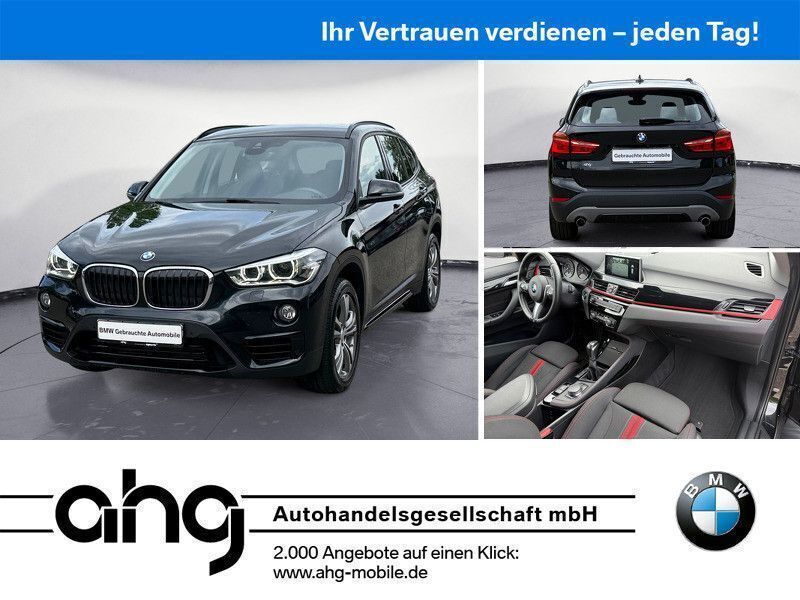 Schwarz Gebraucht 2016 BMW X1 Sport Line SUV | 22.860 € (Etwas zu teuer) - Bild 1/4